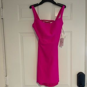 Homecoming dress, fuchsia , new with tags.